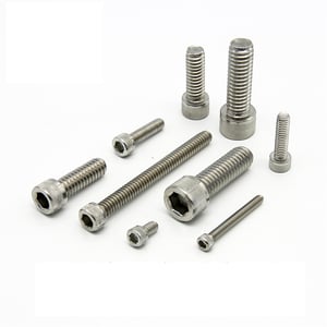 fasteners, nuts, screws 内六角圆柱头机螺钉-滚花DIN912